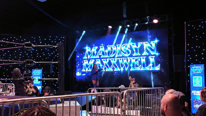 Madisyn Maxxwell 1FW TV Taping Entrance