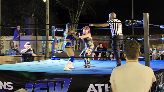 Madisyn Maxxwell Angelica Risk 1FW Strange Duck Showdown Belt Battle
