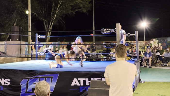 Madisyn Maxxwell Angelica Risk 1FW Strange Duck Showdown Face Kick End