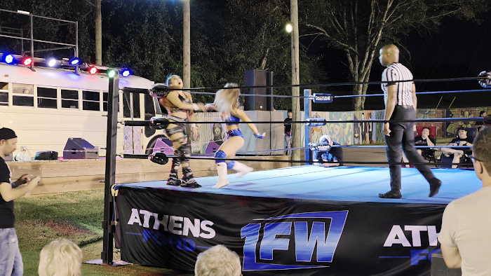 Madisyn Maxxwell Angelica Risk 1FW Strange Duck Showdown Madisyn Slap
