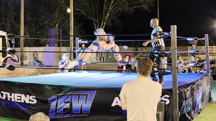 Madisyn Maxxwell Angelica Risk 1FW Strange Duck Showdown Spin Grab Slam