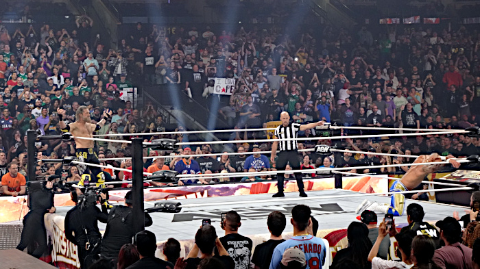 Adam Copeland Cope Edge AEW Wrestledream 2026 Orlando In Ring