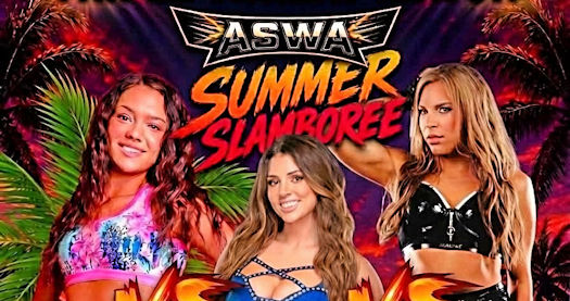 ASWA Summer Slamboree Madisyn Maxxwell Leela Hall Kendall Ryann July 18 2026 Poster Top