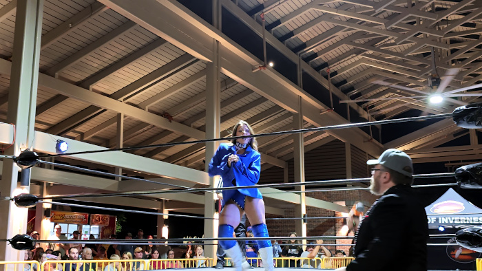 Madisyn Maxxwell Entrance Local Pro Wrestling Eye Of The Storm 3