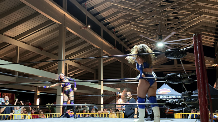 Madisyn Maxxwell Local Pro Wrestling Eye Of The Storm3 Dream Girl Ellie Microphone