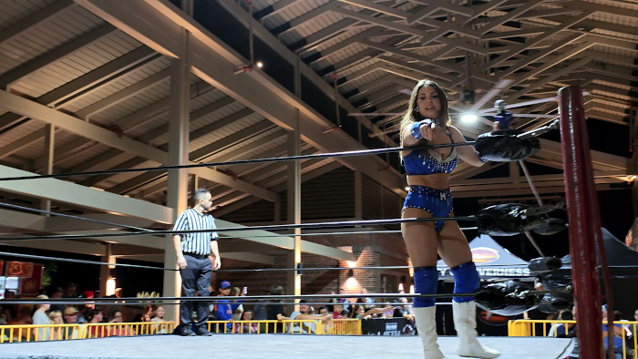 Madisyn Maxxwell Local Pro Wrestling Eye Of The Storm 3 Madi Media Pass Point
