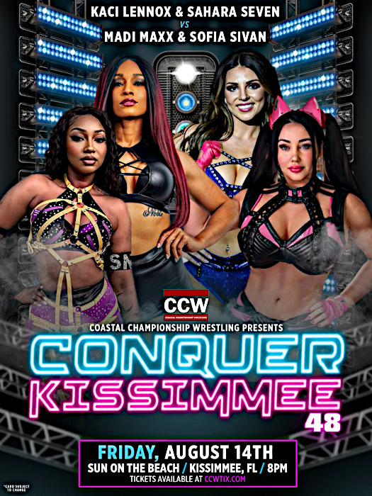 Madisyn Maxxwell CCW Conquer Kissimmee 48 Poster