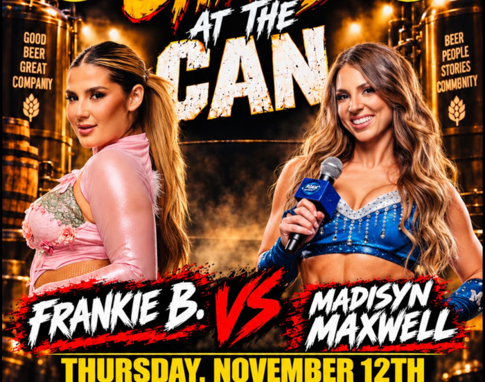 Madisyn Maxxwell Frankie B Storytellers Chaos at the Can Poster Top