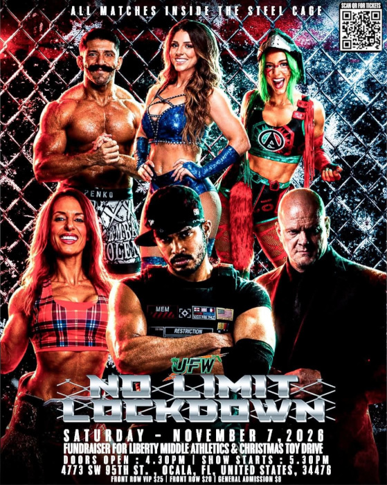 Madisyn Maxxwell UFW No Limit Lockdown Ocala Poster