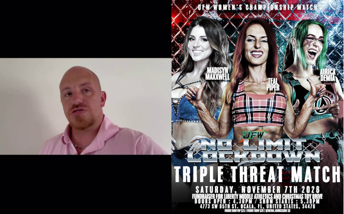 UFW GM Riley Daniels Madisyn Maxxwell Added Women’s Title Match