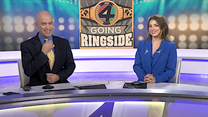 Madisyn Maxxwell Scott Johnson Going Ringside News4JAX