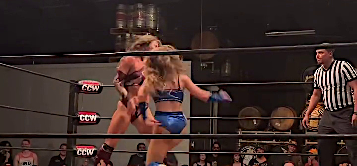 Madisyn Delivers Lightning Slap - Chop