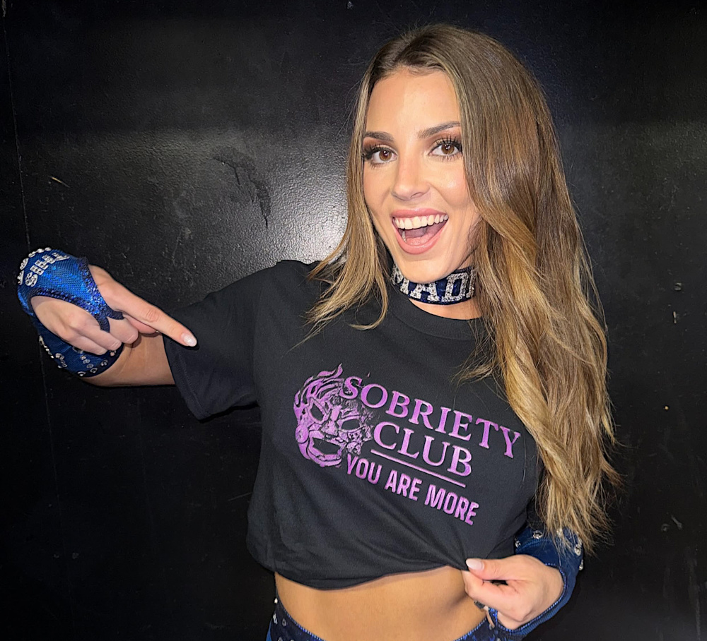 Madisyn Maxxwell Sobriety Club You Are More T-Shirt